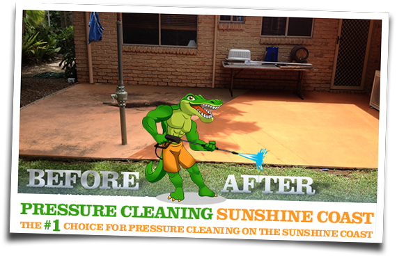 Pressure Cleaning Sunshine Coast Before and After 01
