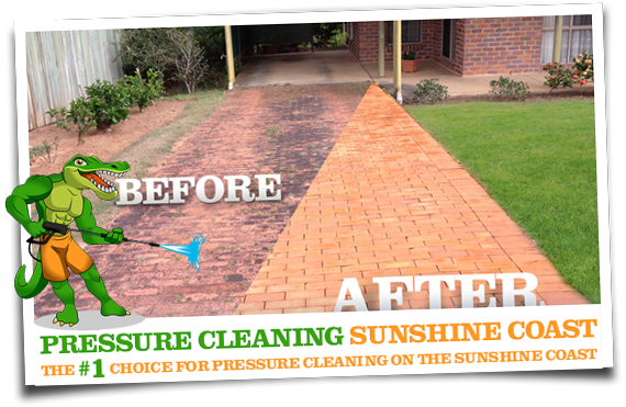 Pressure Cleaning Sunshine Coast Before and After 03